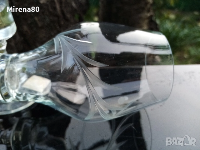 Български кристален сервиз за вино - нов !, снимка 4 - Сервизи - 52641699