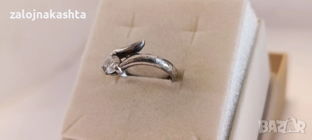 Сребърен пръстен-2,47гр/925, снимка 3 - Пръстени - 52934694