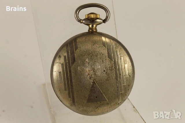 AURORE Стар Швейцарски Джобен Часовник , снимка 4 - Антикварни и старинни предмети - 51772944