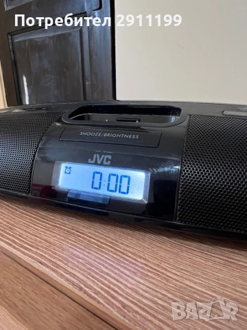 Тонколона с радио JVC, снимка 3 - Тонколони - 52428808