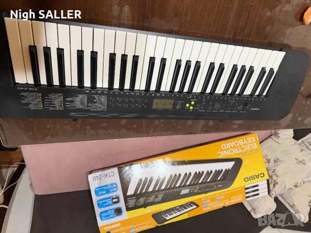 Електронен клавир Casio СТК-240 – , снимка 6 - Други - 54006422