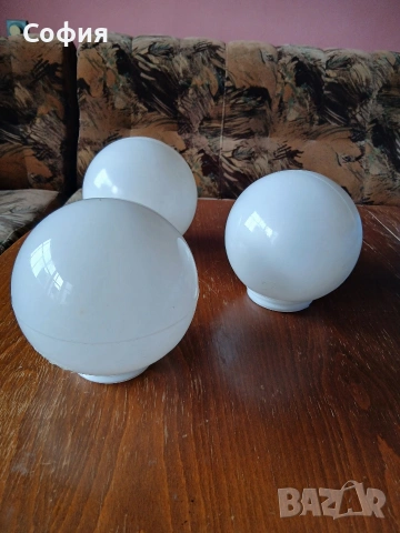абажури бели топки, снимка 2 - Декорация за дома - 53717812