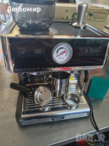 BEEM ESPRESSO-GRIND-EXPERT Премиум кафемашина с механизъм за смилане | 2 термоблока, екстракция , снимка 4 - Кафемашини - 51315302