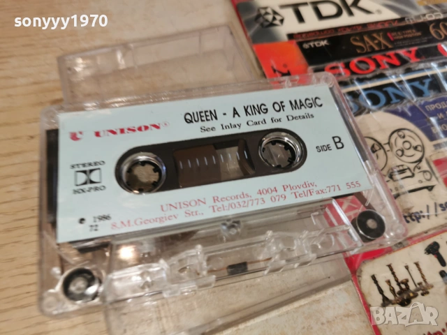 QUEEN-UNISON TAPE 0403261524E15R66, снимка 7 - Аудио касети - 53708267