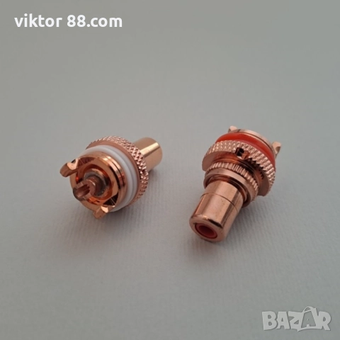 Female RCA Connector - №4, снимка 4 - Други - 46714144
