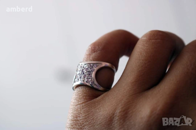 Сребърен пръстен - модел R046