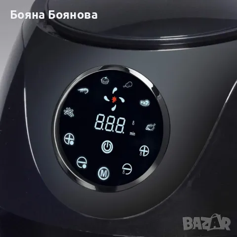 Цифров фритюрник с горещ въздух, 3 литра, 3 в 1, снимка 8 - Други - 49006823