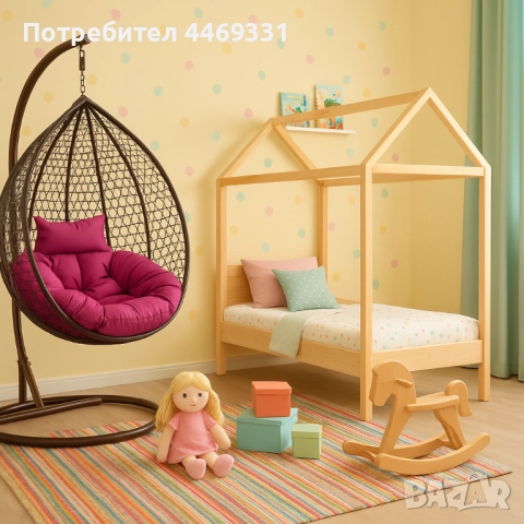 Градинска висяща люлка тип гнездо,яйце–Промоция!