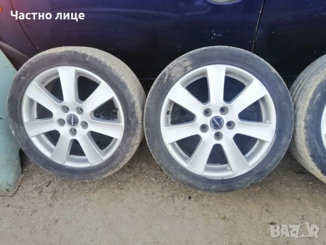 4Бр. Алуминиеви джанти Борбет 17" 5х112 , снимка 3 - Гуми и джанти - 52951002