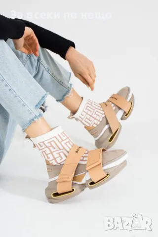 Balmain Дамски Маратонки Тип Чорап🔝Дамски Спортни Обувки Тип Чорап Белмейн - 5 Цвята Код E206, снимка 6 - Маратонки - 50410142