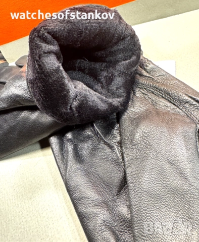 Елегантни Мъжки ръкавици от естествена  агнешка кожа, снимка 7 - Ръкавици - 53171138