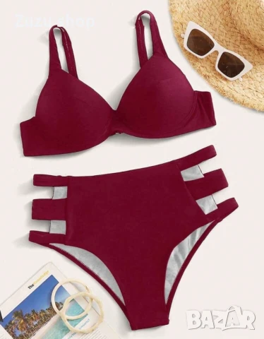 Дамски бански от две части, снимка 4 - Бански костюми - 50993424