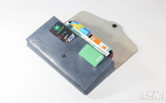 Дизайнерски оригами портфейл, снимка 7 - Портфейли, портмонета - 52957582