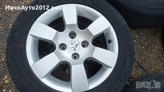 Алуминиеви джанти 16 Оригинални Peugeot 5008 Пежо 5008, снимка 6 - Гуми и джанти - 54079802