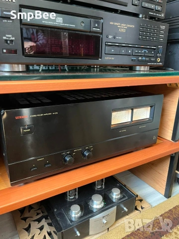 🎹 Luxman M-375 стъпало — Отлично състояние, снимка 3 - Ресийвъри, усилватели, смесителни пултове - 53693330