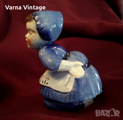 Колекционерска порцеланова фигурка Момиче. Холандия., снимка 5 - Антикварни и старинни предмети - 53283239