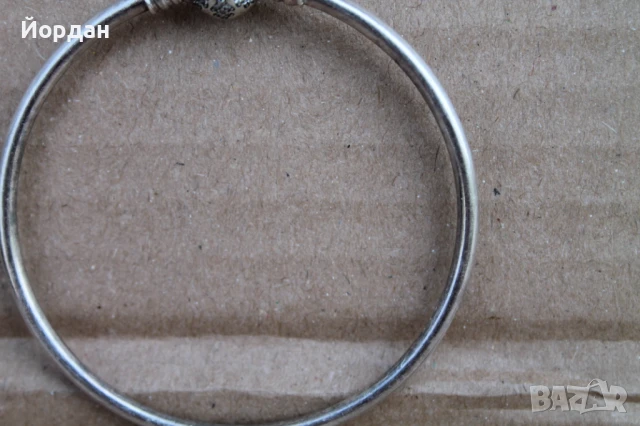 Сребърна гривна ''Pandora'', снимка 3 - Гривни - 50619485