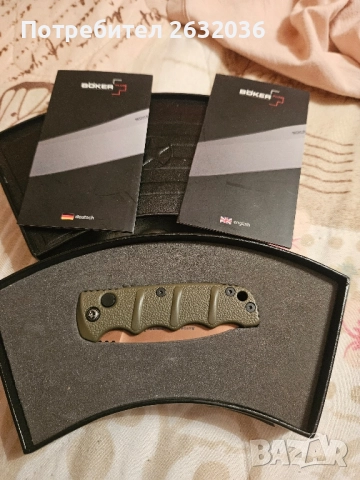 Продавам нов нож Boker mini AK74, снимка 2 - Ножове - 51870333