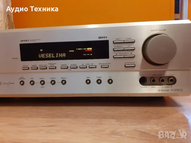 ONKYO TX-SR501E Като нов!
6х65W in 8ohm. Прекрасен звук!
Предлагам и тонколони., снимка 2 - Ресийвъри, усилватели, смесителни пултове - 46875188