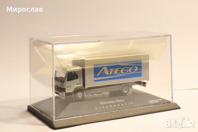 HERPA H0 1/87 MERCEDES ATEGO КАМИОН КОЛИЧКА МОДЕЛ , снимка 7 - Колекции - 53400436