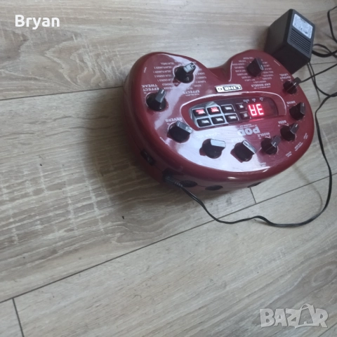 Line 6 pod X3, pod 2.0, pod XT, Pod HD, Pod X3 Live+ FBV express процесор за китара и контролер, снимка 10 - Китари - 49726632