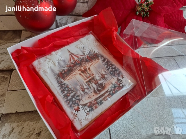 Медени картички, Коледни, снимка 2 - Коледни подаръци - 52685367