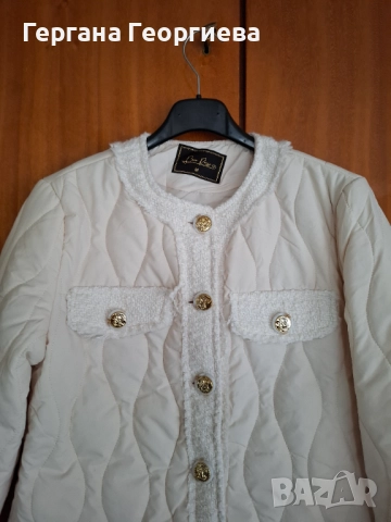 Пухено яке модел "Chanel ", снимка 2 - Якета - 51698355