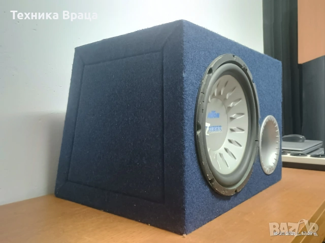 Субуфер (бас каса) 10 инча AXTON Z SERIES CAB257. Перфектен! , снимка 4 - Тонколони - 53890156