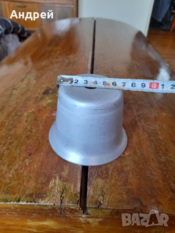 Стара алуминиева форма за кекс #9, снимка 7 - Други ценни предмети - 54053167