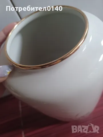 Винтидж порцеланова ваза Alka Kunst Bavaria , снимка 6 - Вази - 49687949