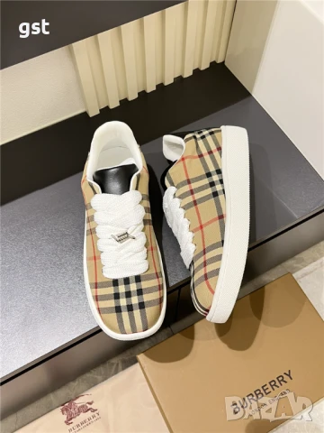 Уникални Редки Burberry Shoes Маратонки Кецове Унисекс Мъжки дамски обувки, снимка 8 - Спортни обувки - 50690667