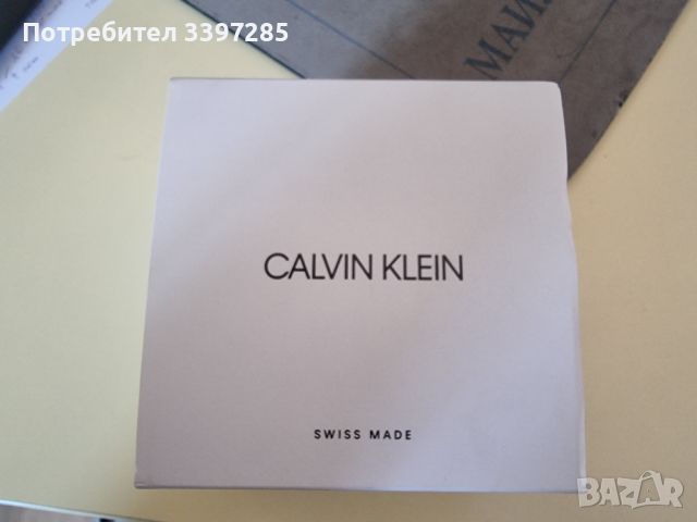  CALVIN KLEIN Established K9H236L6 Дамски часовник с дата, снимка 1 - Дамски - 46690566