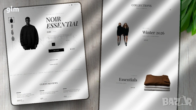 Професионален Сайт с Next.js / React – БЕЗ готови темплейти! (Промо: €100)