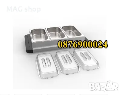 ПРОФЕСИОНАЛНА Бен Мари Топла витрина Бенмари 400вата Уред за подгряване и поддържане на топла храна, снимка 2 - Друго търговско оборудване - 50374202