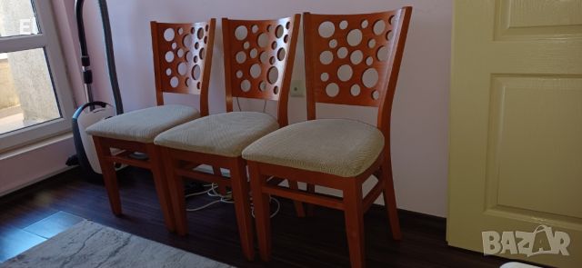 Трапезни столове 3 броя, снимка 7 - Столове - 46431389