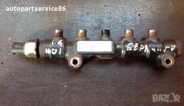 Релса с горивни дюзи и сензор за Peugeot Partner 1.6 HDi (2007) 9654592680