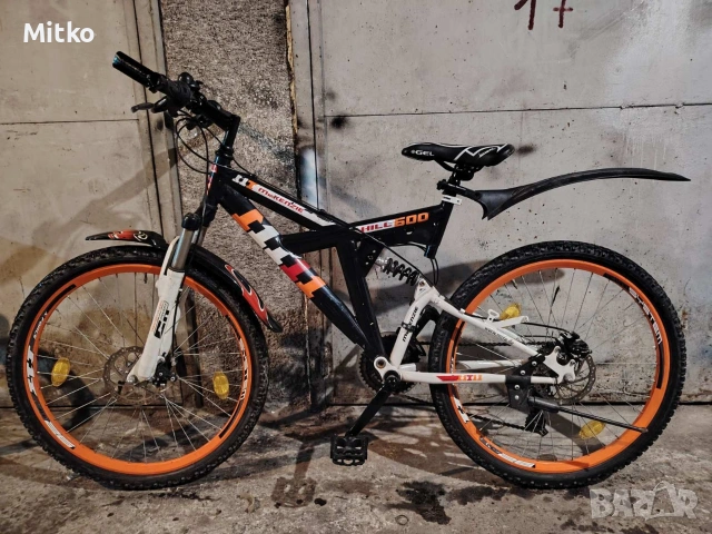 26 цола алуминиев велосипед с 21 скорости усилени капли амортисьори предни и задни дискови спирачки