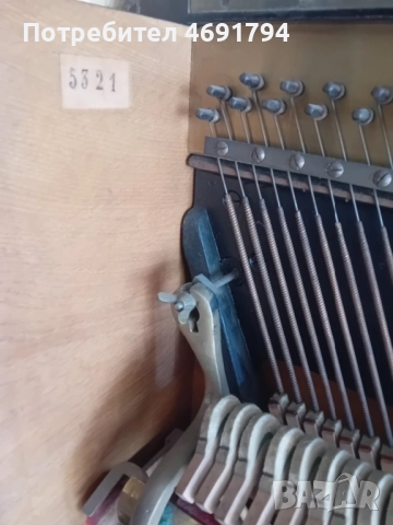 Немско пиано Hagspiel & Comp. Dresden, снимка 8 - Пиана - 52893886