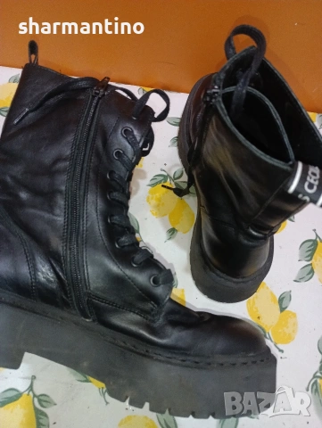 Agnes Cecilia кожени боти N 41, снимка 10 - Дамски боти - 53356358