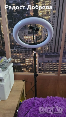 Ринг лампа за снимки, снимка 3 - Светкавици, студийно осветление - 54012332