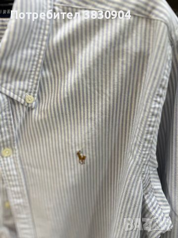 Риза с дълъг ръкав Ralph Lauren, размер US 12 или L, снимка 2 - Ризи - 45389437