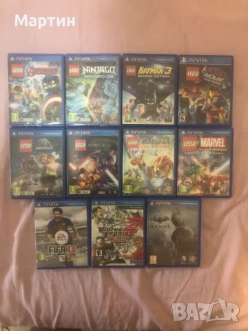 Продавам PS Vita игри – 11 броя