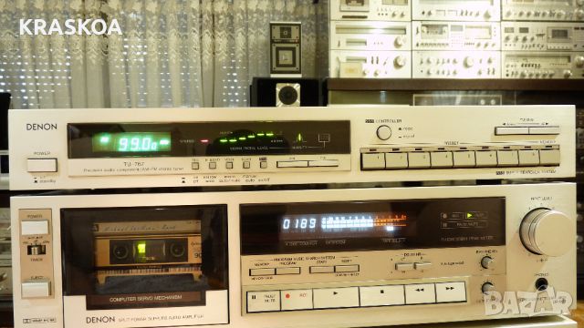 DENON PMA-777 & DR-M11 & TU-767, снимка 15 - Ресийвъри, усилватели, смесителни пултове - 46089256