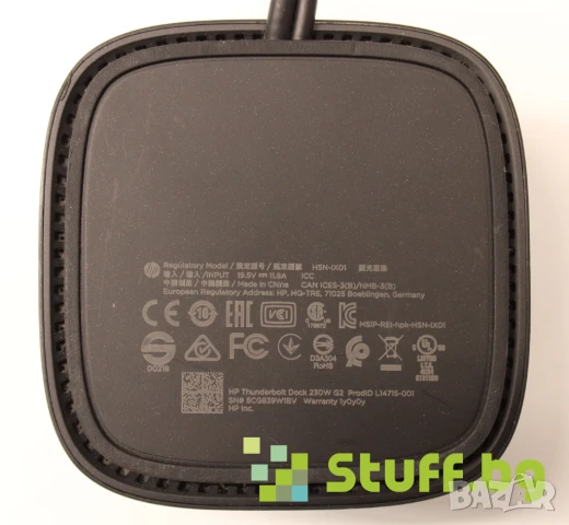Докинг станция HP G2 HSN-IX01, снимка 4 - Лаптоп аксесоари - 51166718