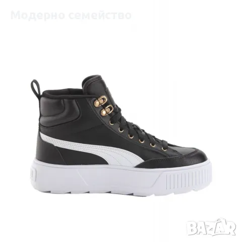 Дамски спортни обувки PUMA Karmen Mid Shoes Black, снимка 1 - Дамски ежедневни обувки - 48066536