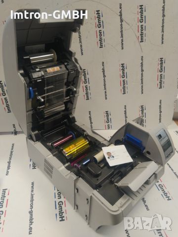 Професионален  картов принтер card printer Zebra ZXP Series 8 Z82-000C000EM00  - dual side, снимка 5 - Друга електроника - 45336908