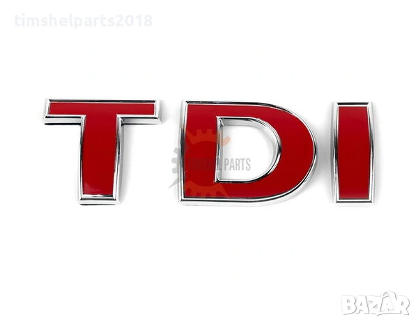 Емблема TDI задна врата VW Crafter 2006-2017 год. 2E0853675C GQF