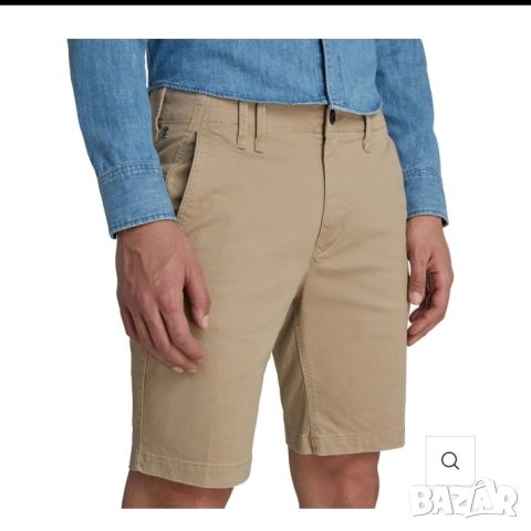 Страхотни мъжки къси панталони G STAR RAW  размер 32, снимка 4 - Къси панталони - 46224519