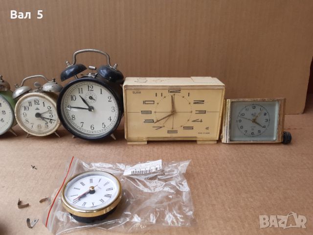 Лот будилници , часовници - 8 броя . Стар часовник, снимка 4 - Антикварни и старинни предмети - 45752595