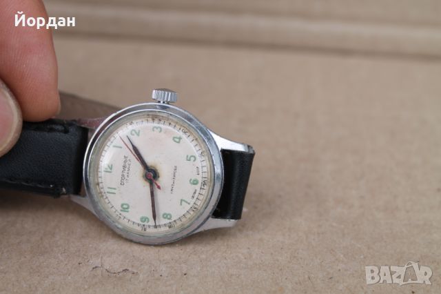 СССР часовник ''Спортивен'', снимка 12 - Мъжки - 45422260